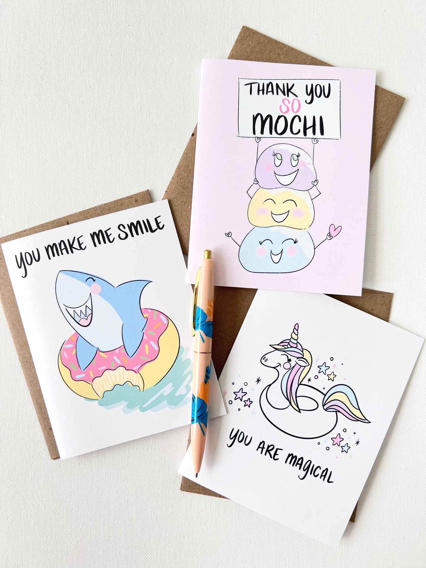 Love You Mochi Greeting Card