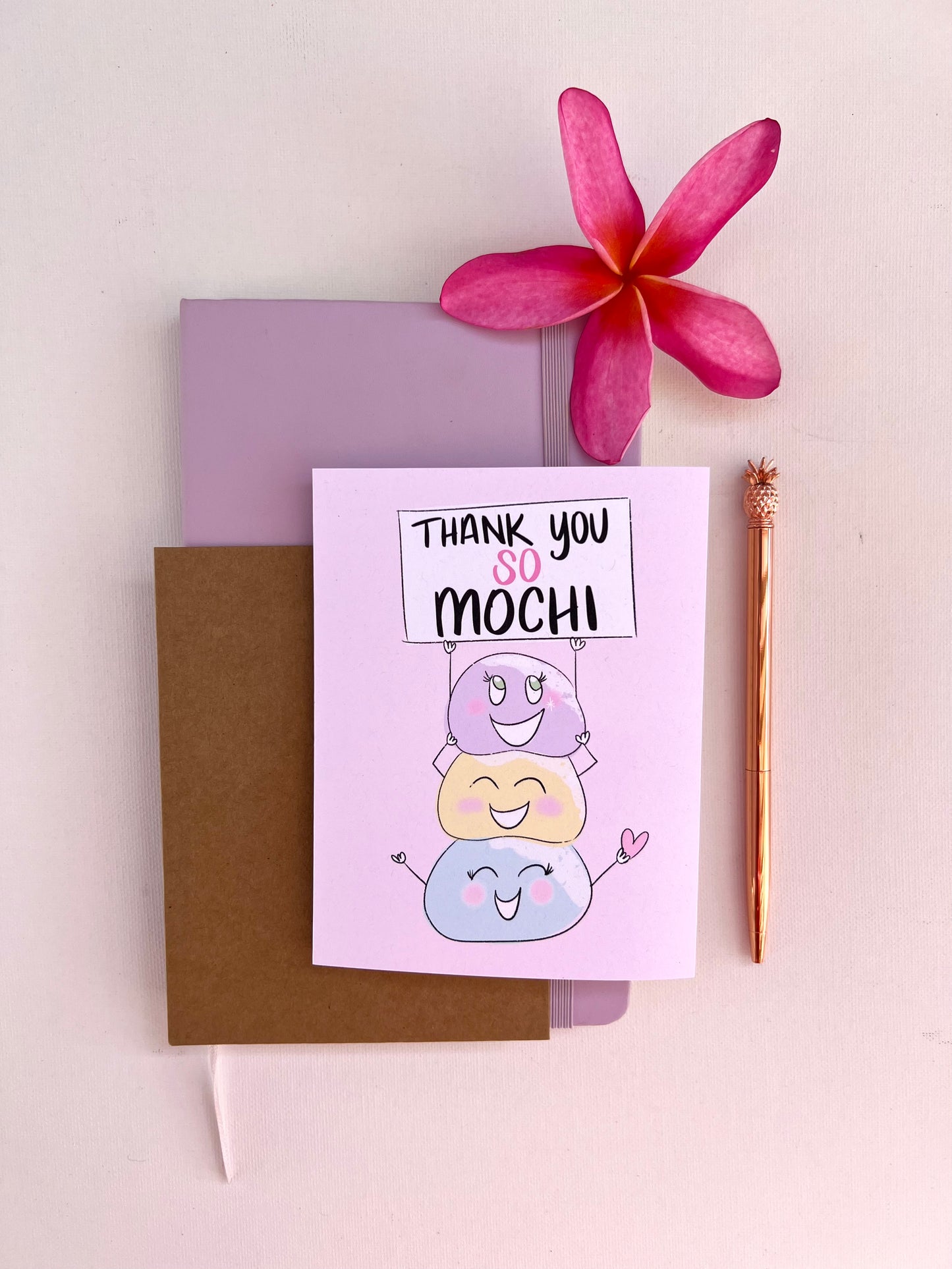 Thank You Mochi Greeting Card